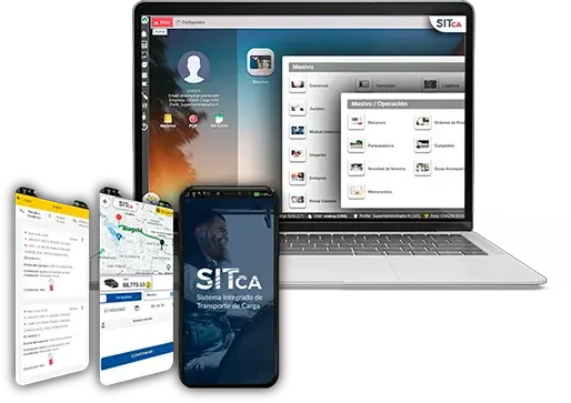 Software de transporte Transporte de carga